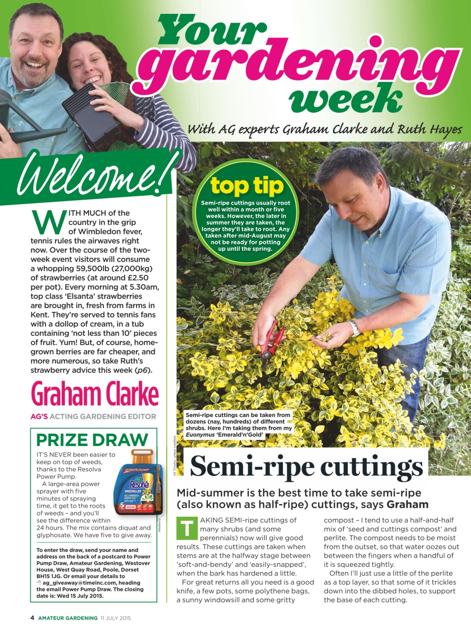 Amateur Gardening Preview Pages