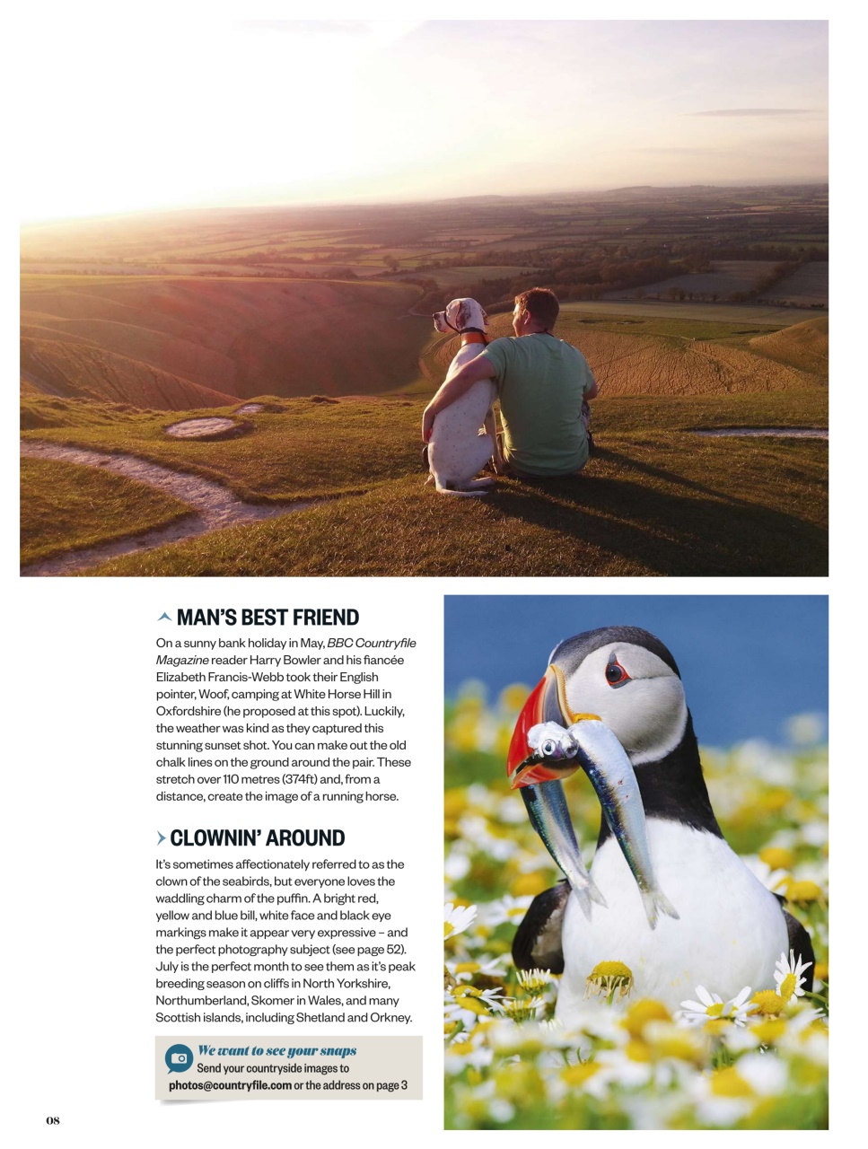 BBC Countryfile Magazine Preview Pages