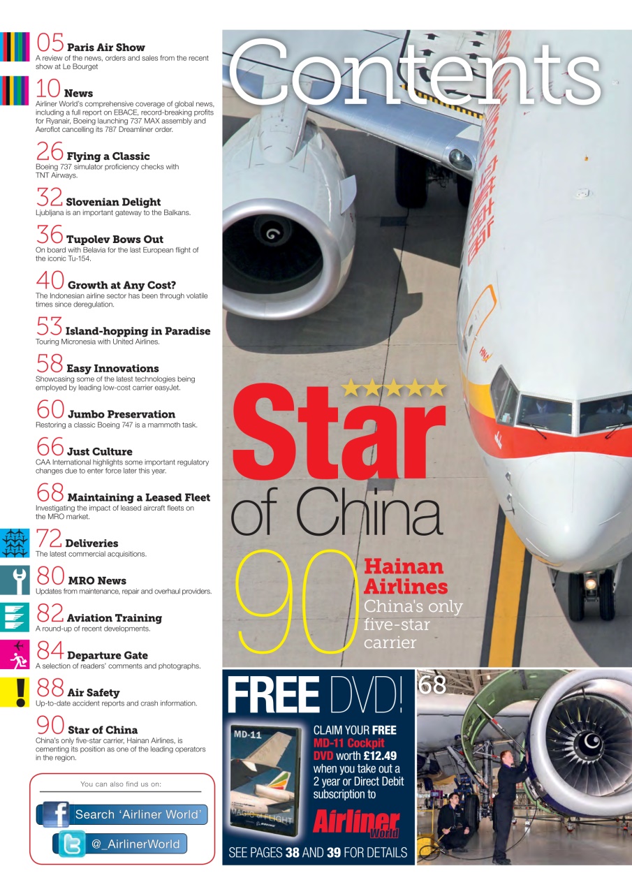 Airliner World Preview Pages