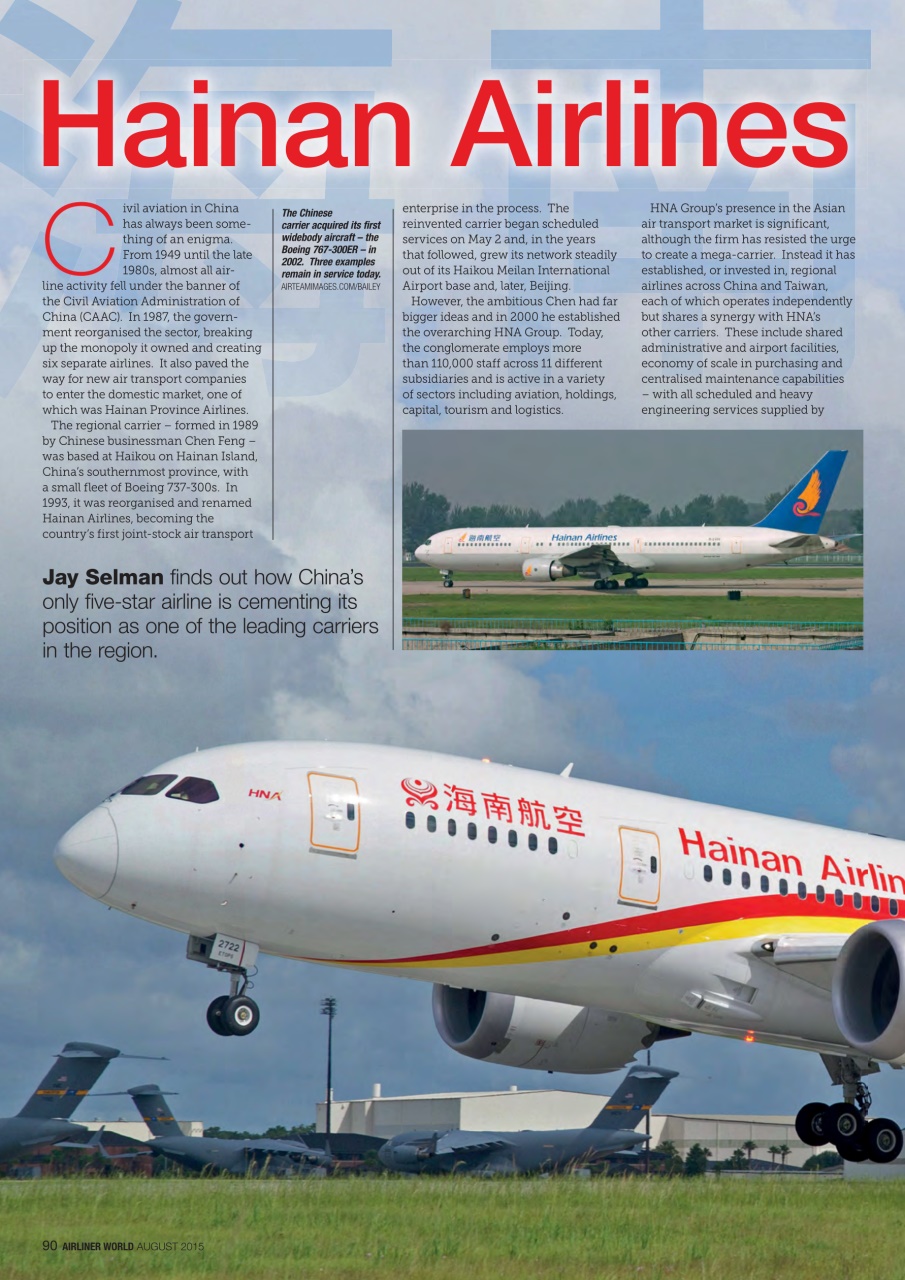 Airliner World Preview Pages