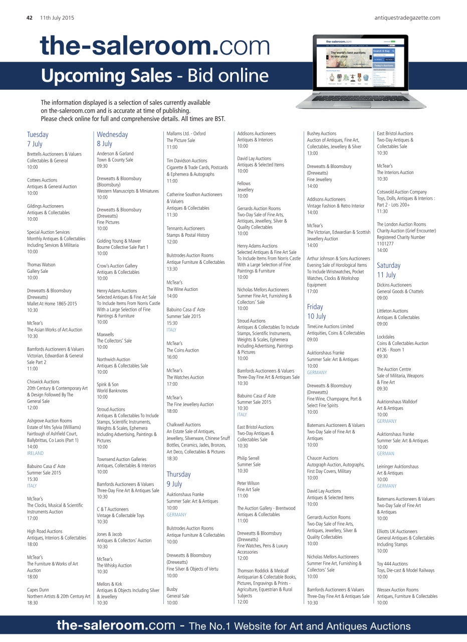 Antiques Trade Gazette Preview Pages