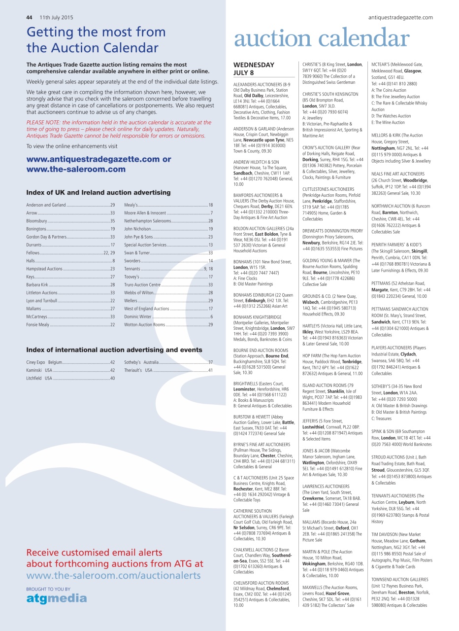 Antiques Trade Gazette Preview Pages