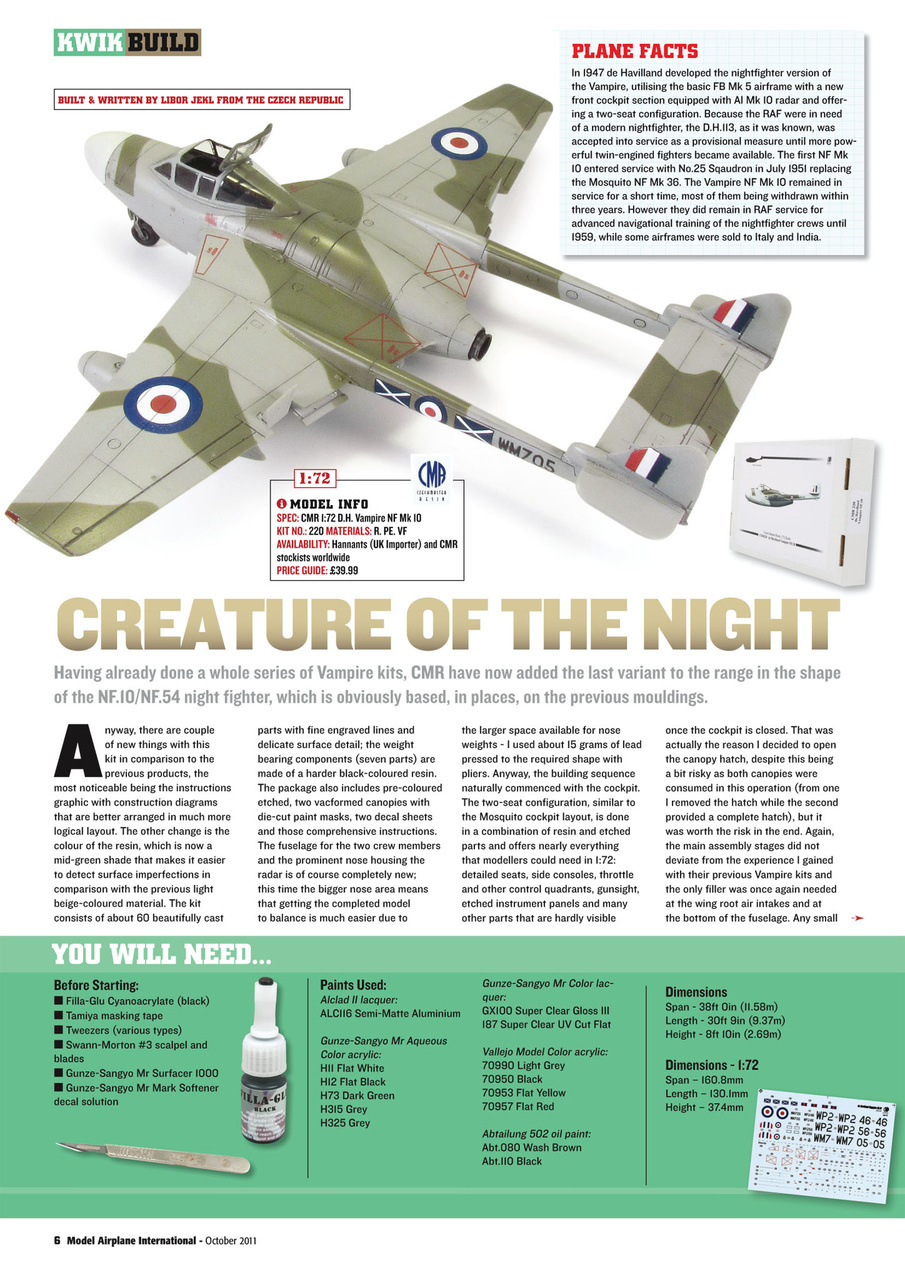 Model Airplane International Preview Pages