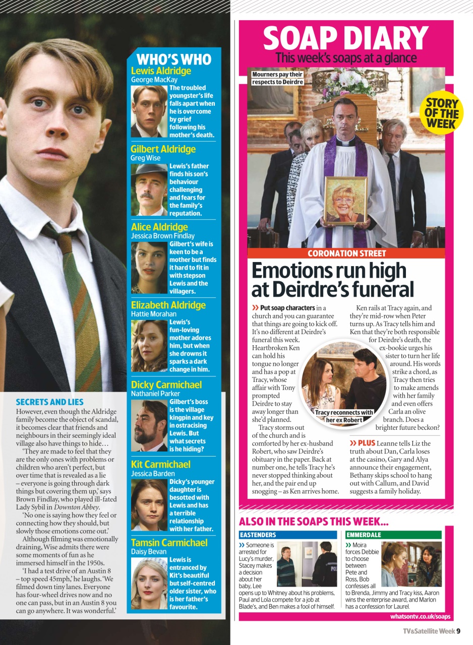 TV & Satellite Week Preview Pages
