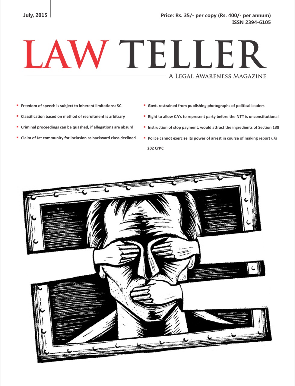 Lawteller – A Legal Awareness Magazine Preview Pages