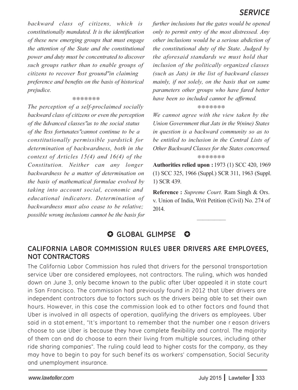 Lawteller – A Legal Awareness Magazine Preview Pages