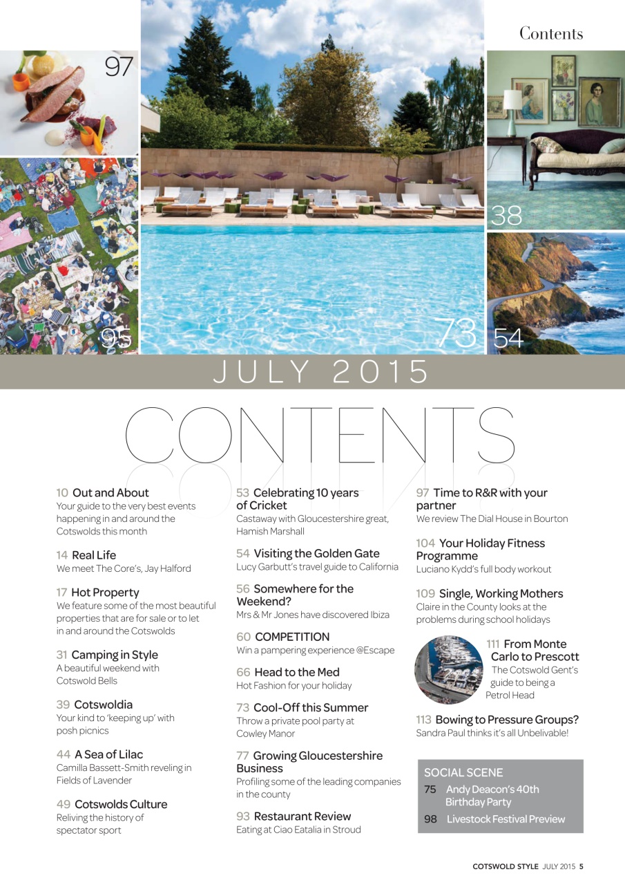 Cotswold Style Preview Pages