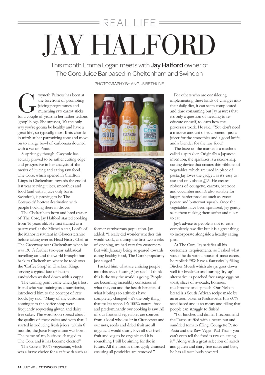 Cotswold Style Preview Pages