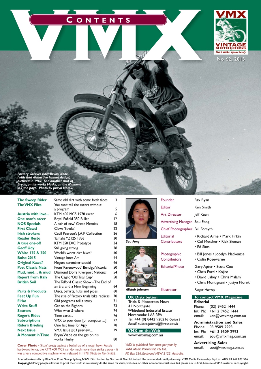 VMX Magazine Preview Pages