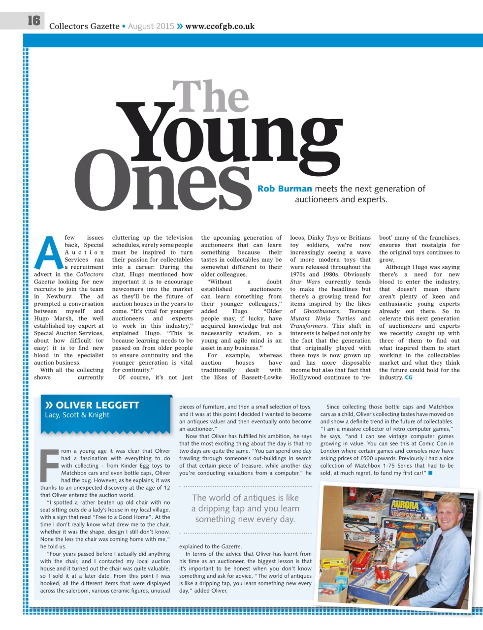 Collectors Gazette Preview Pages