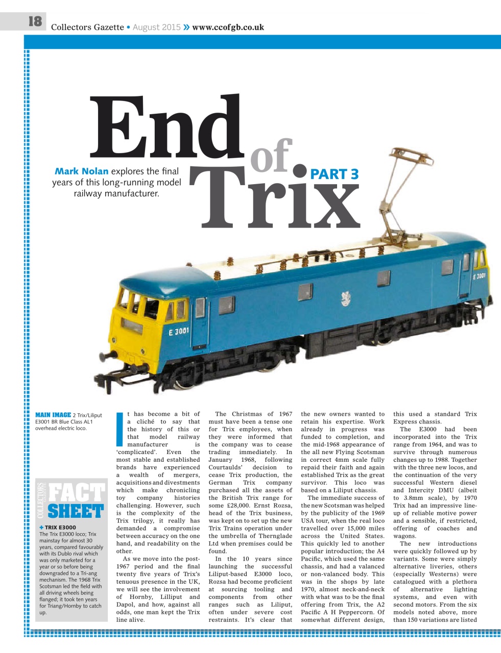 Collectors Gazette Preview Pages