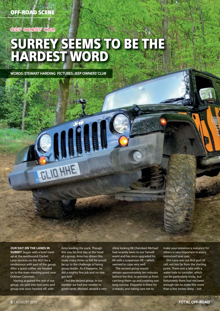 Overlander 4X4 Preview Pages