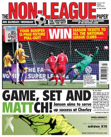 The Non-League Football Paper issue 5th  July 2015