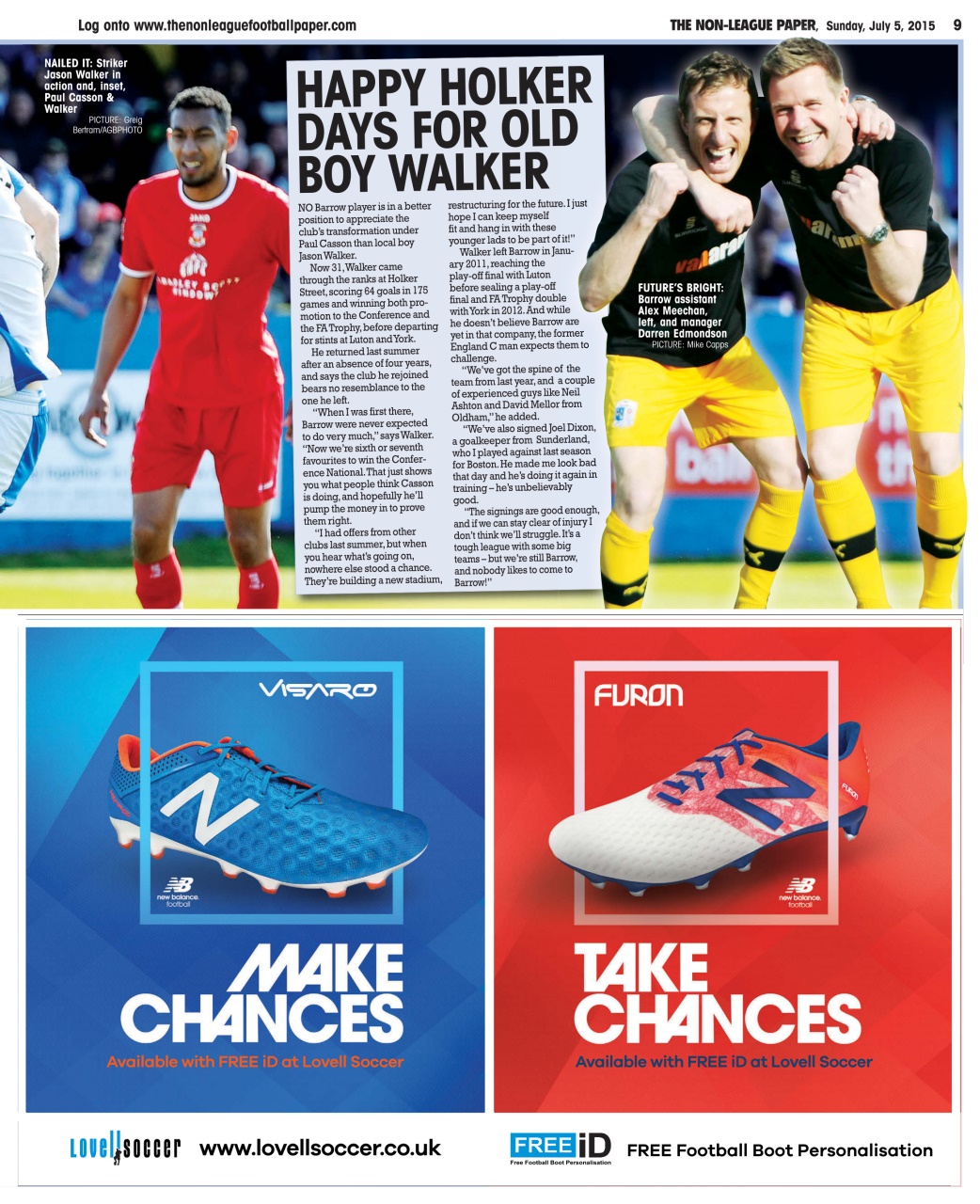 The Non-League Football Paper Preview Pages