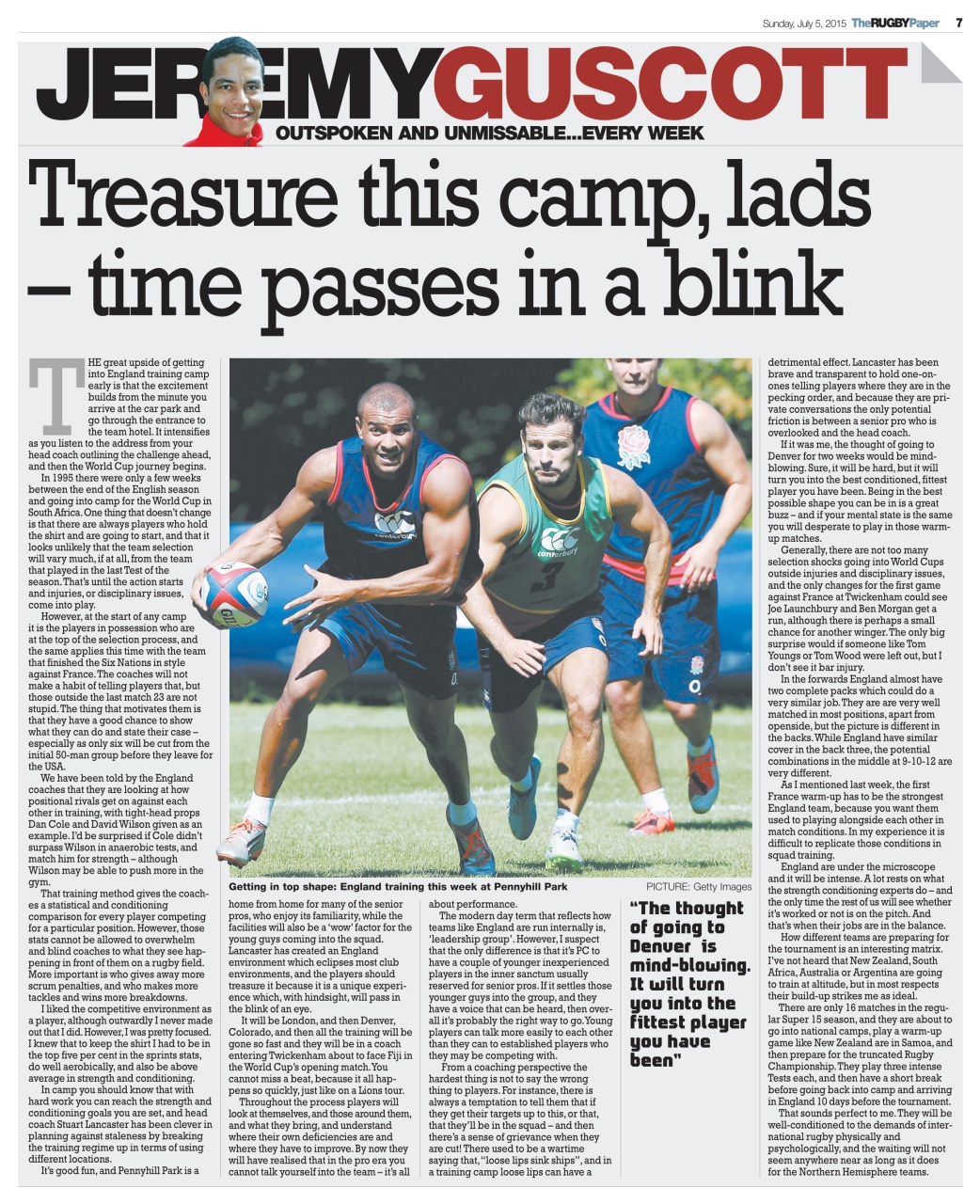 The Rugby Paper Preview Pages