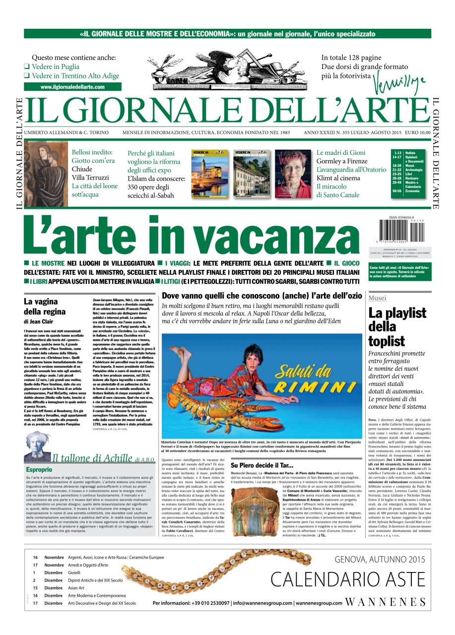Il Giornale Dell’Arte Preview Pages