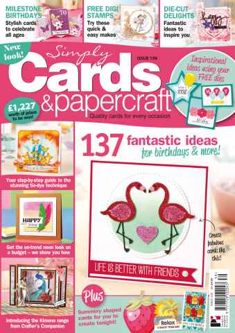 Simply Cards & Papercraft issue 139