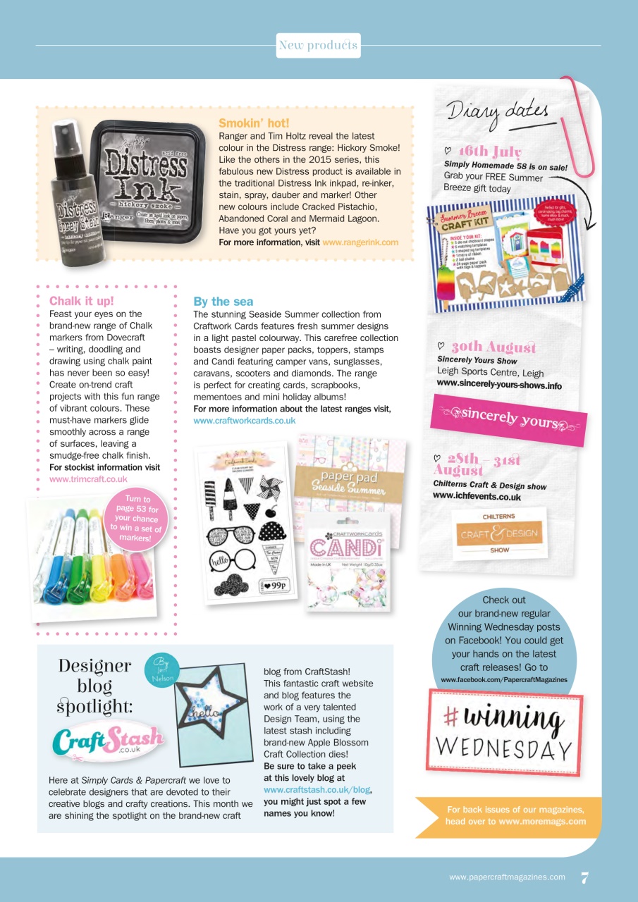 Simply Cards & Papercraft Preview Pages