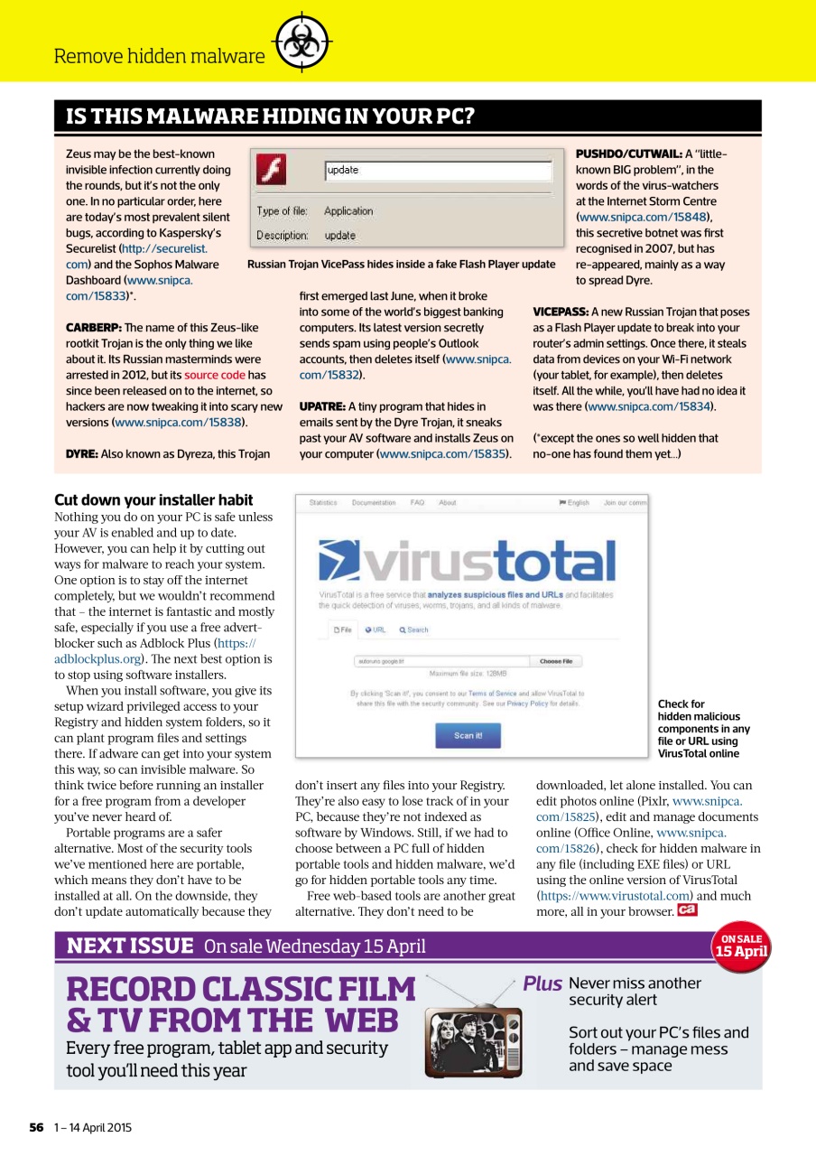 Computer Active Preview Pages