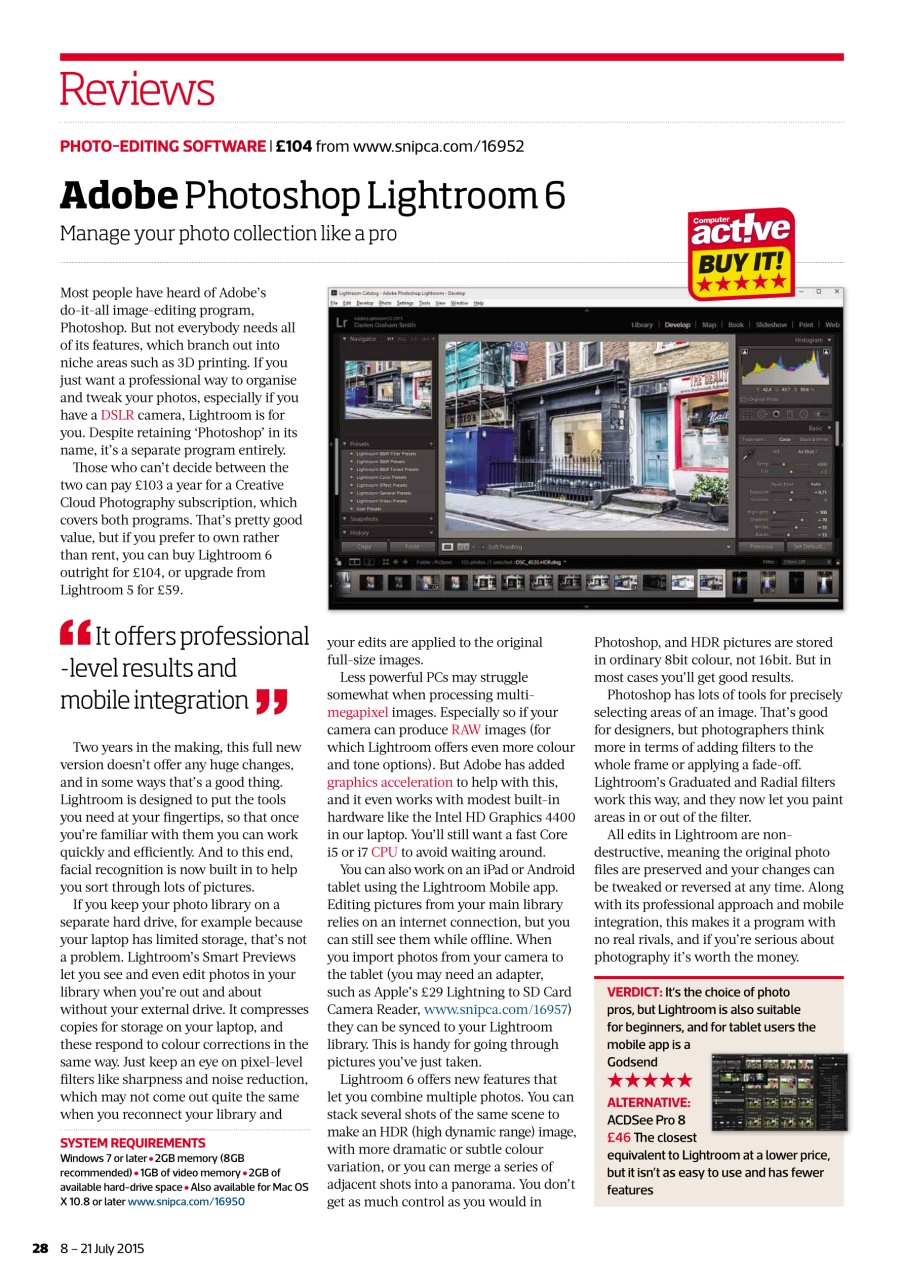 Computer Active Preview Pages