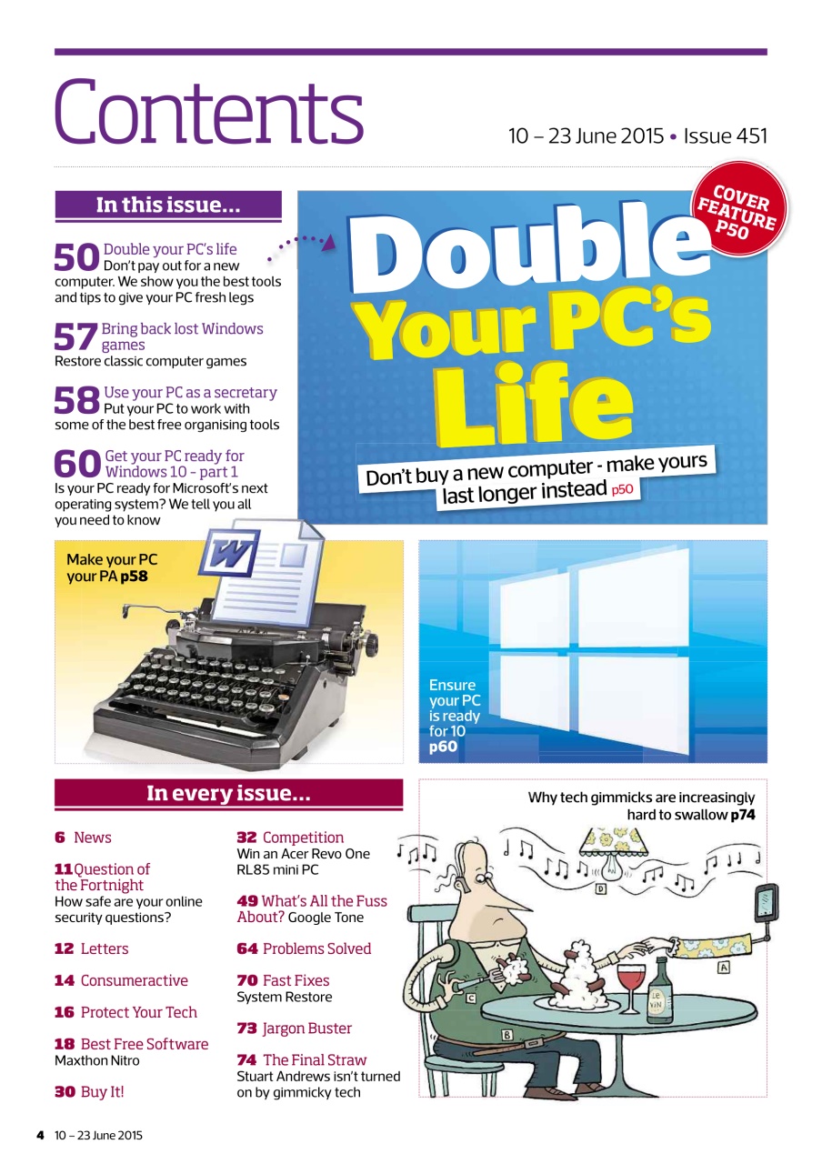 Computer Active Preview Pages