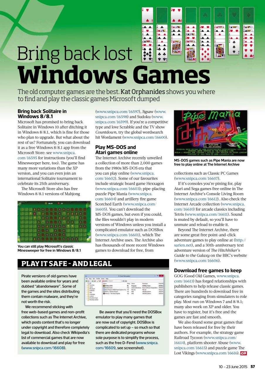 Computer Active Preview Pages