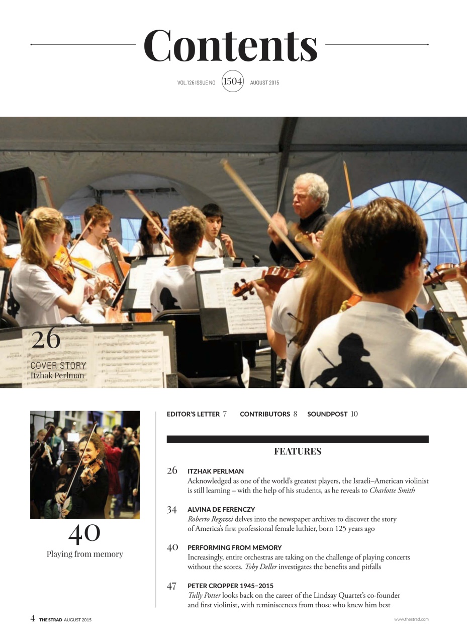 The Strad Preview Pages