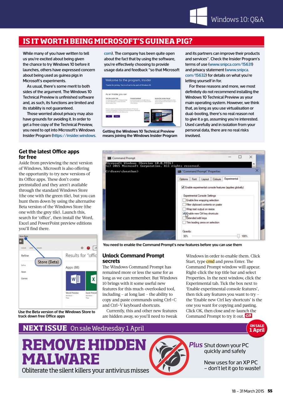 Computer Active Preview Pages