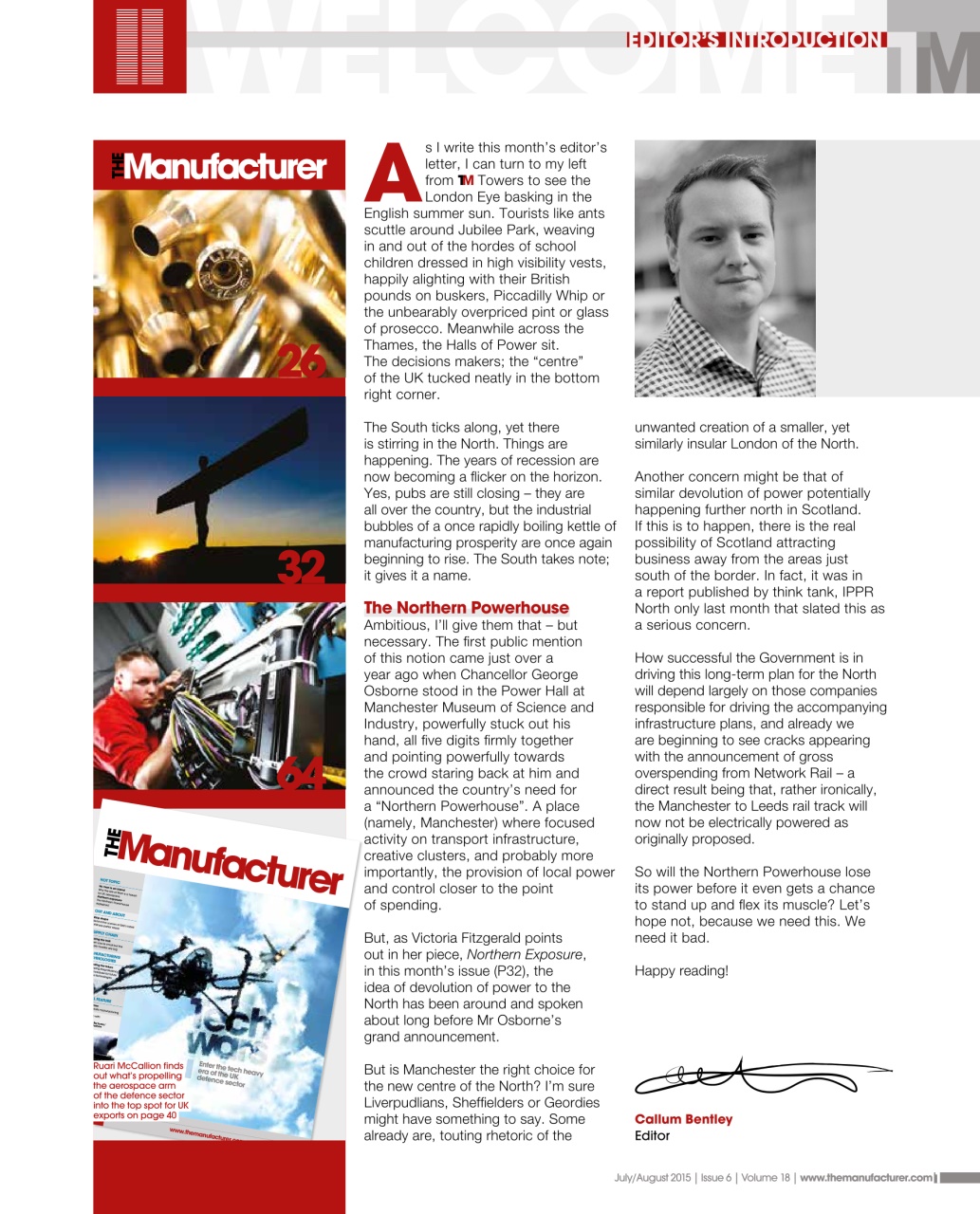The Manufacturer Preview Pages