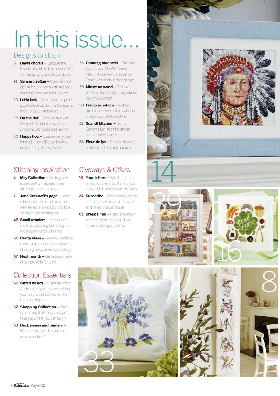 Cross Stitch Collection Preview Pages