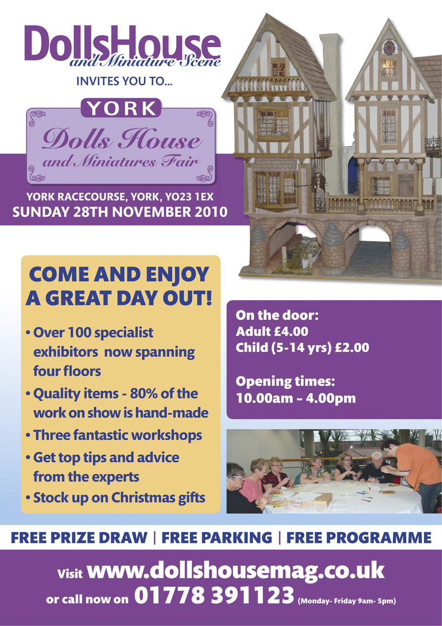 Dolls House and Miniature Scene Preview Pages