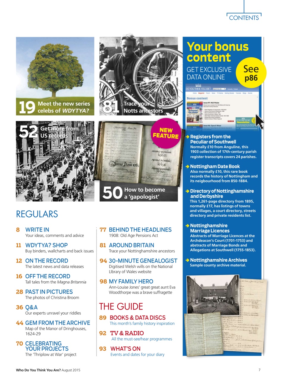 Who Do You Think You Are? Preview Pages