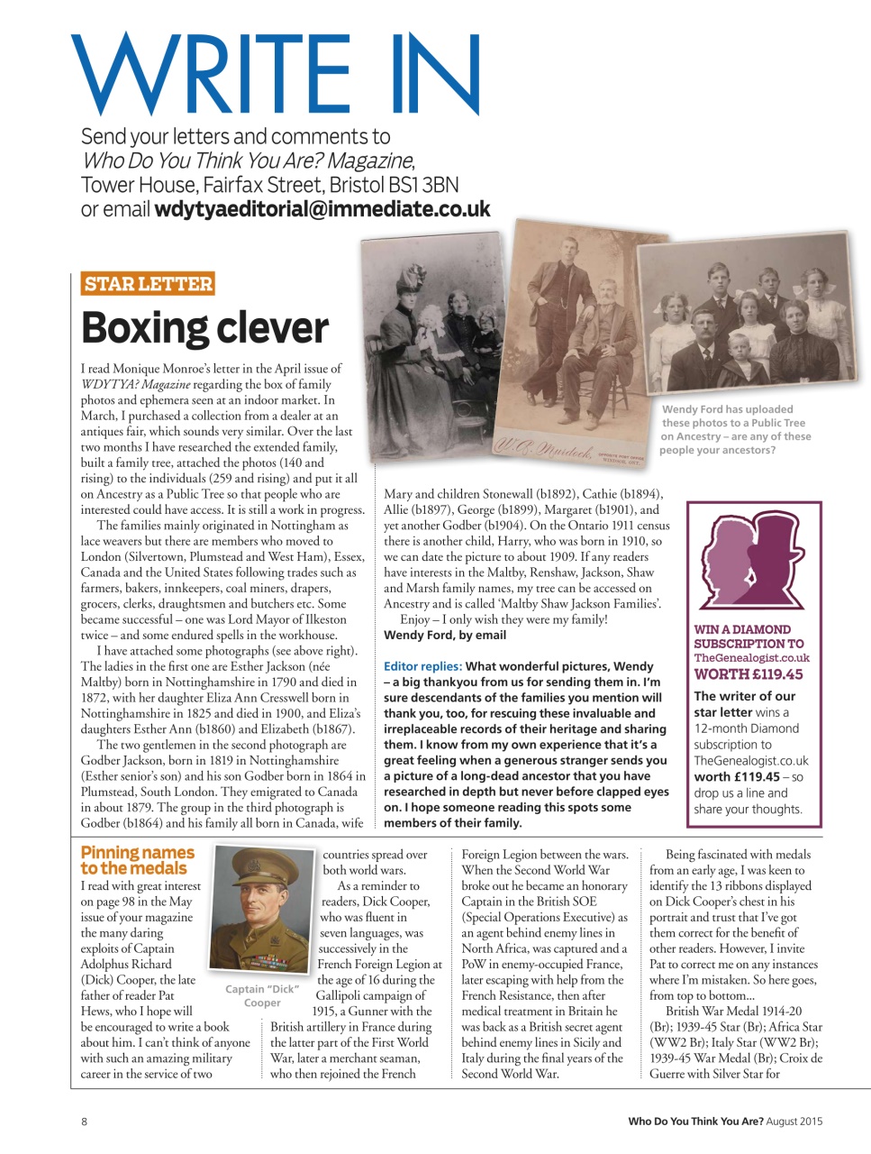 Who Do You Think You Are? Preview Pages