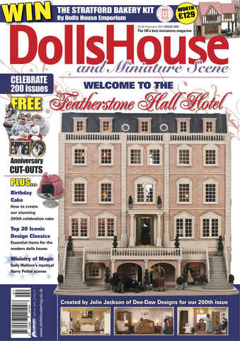 Dolls House and Miniature Scene issue DHMS Feb 11 (Iss 200)