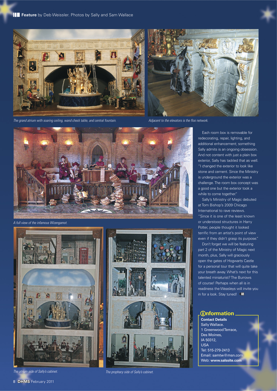 Dolls House and Miniature Scene Preview Pages
