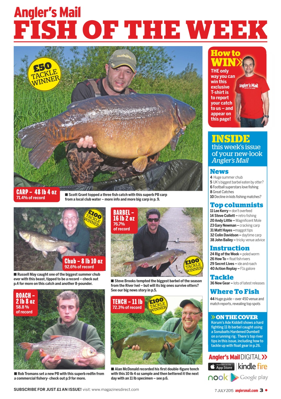 Anglers Mail Preview Pages
