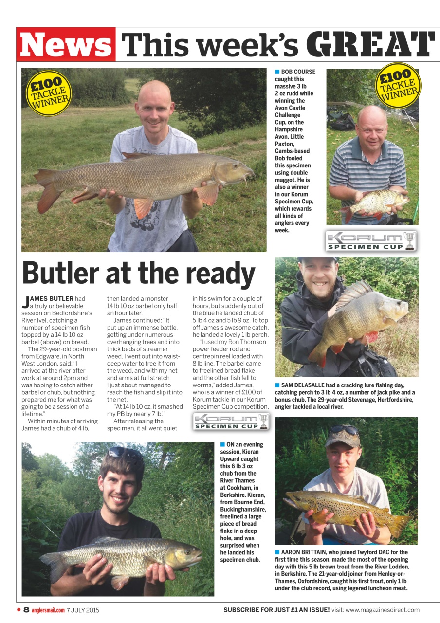 Anglers Mail Preview Pages