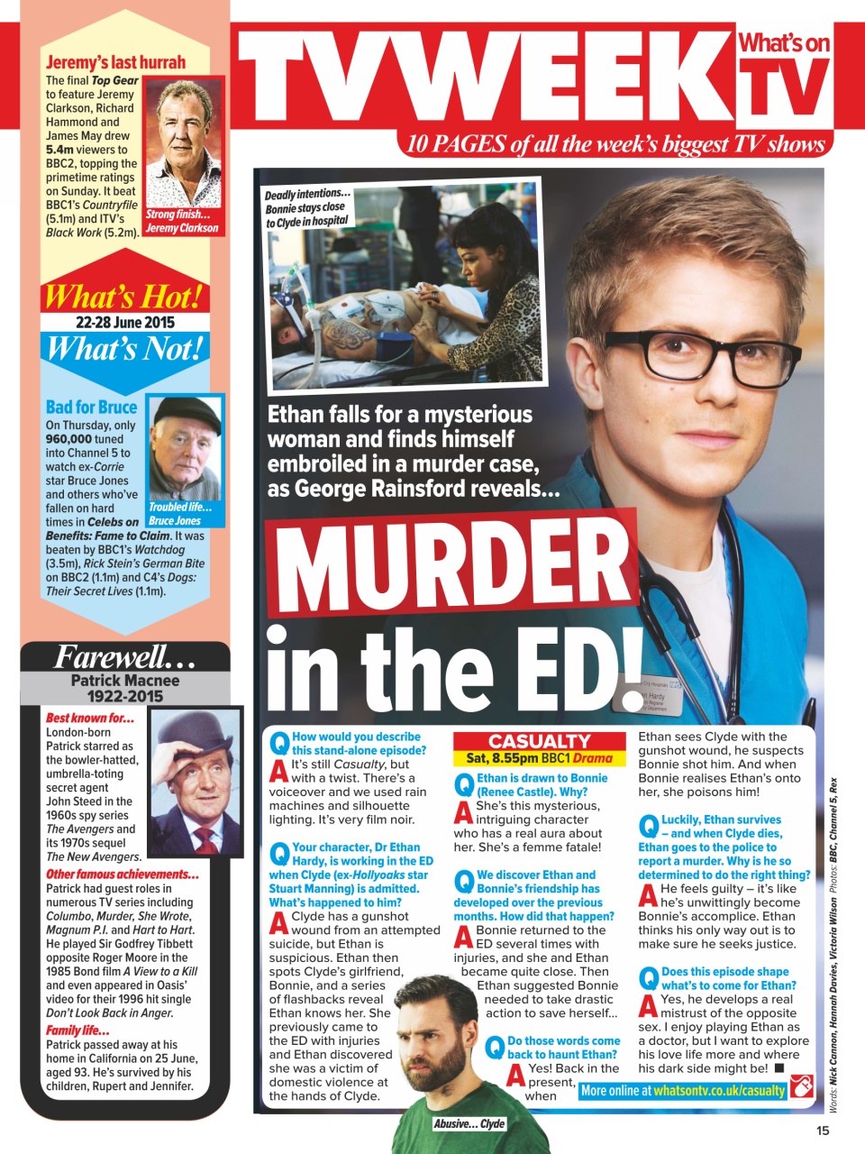 What's on TV Preview Pages