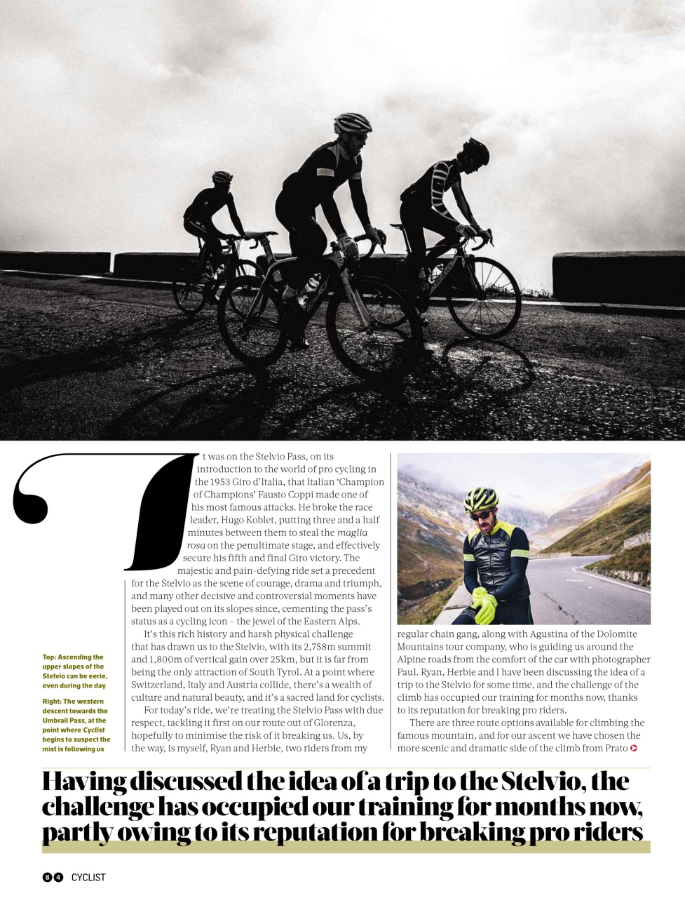 Cyclist Preview Pages