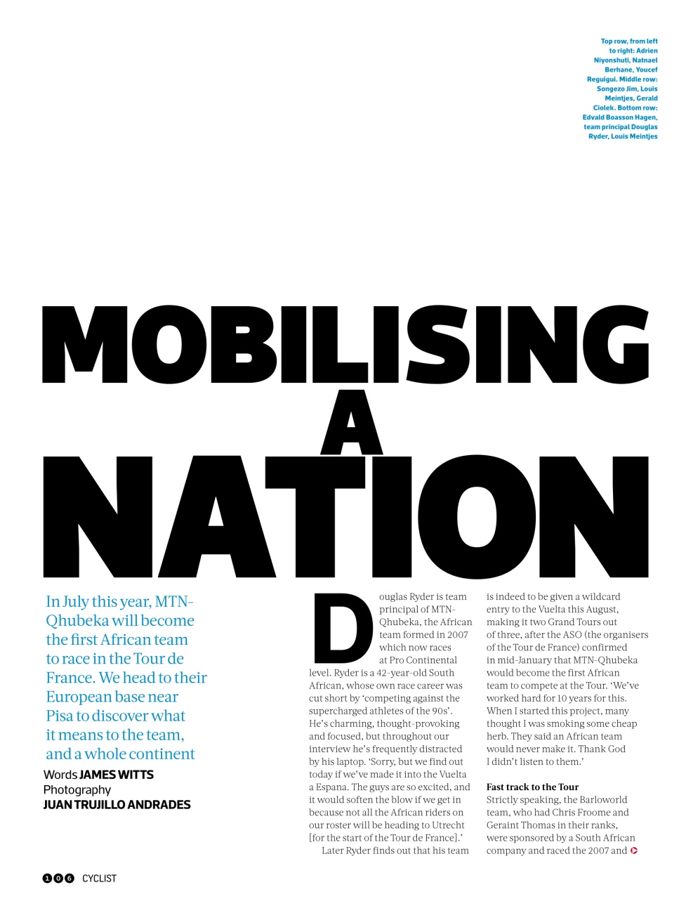 Cyclist Preview Pages