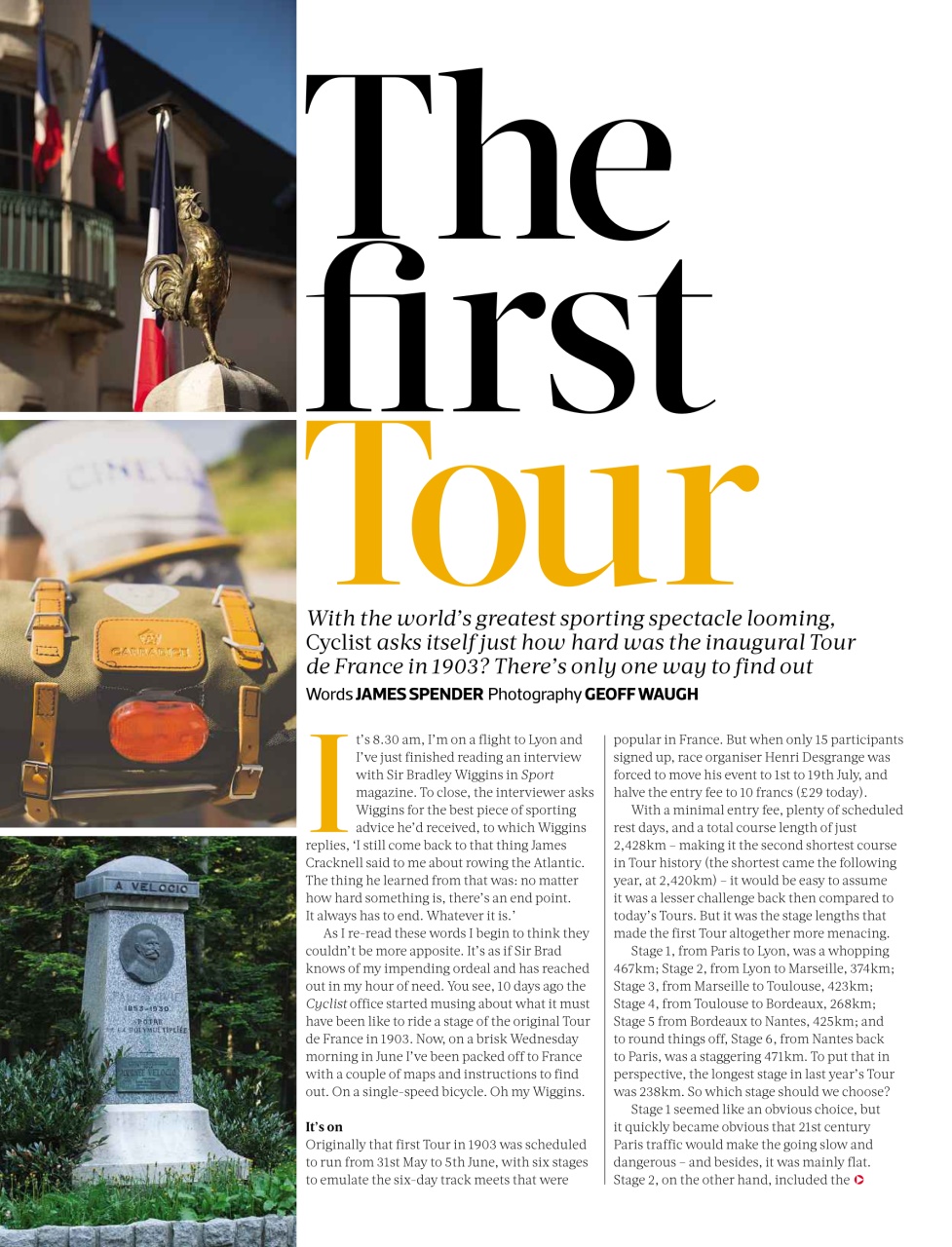 Cyclist Preview Pages