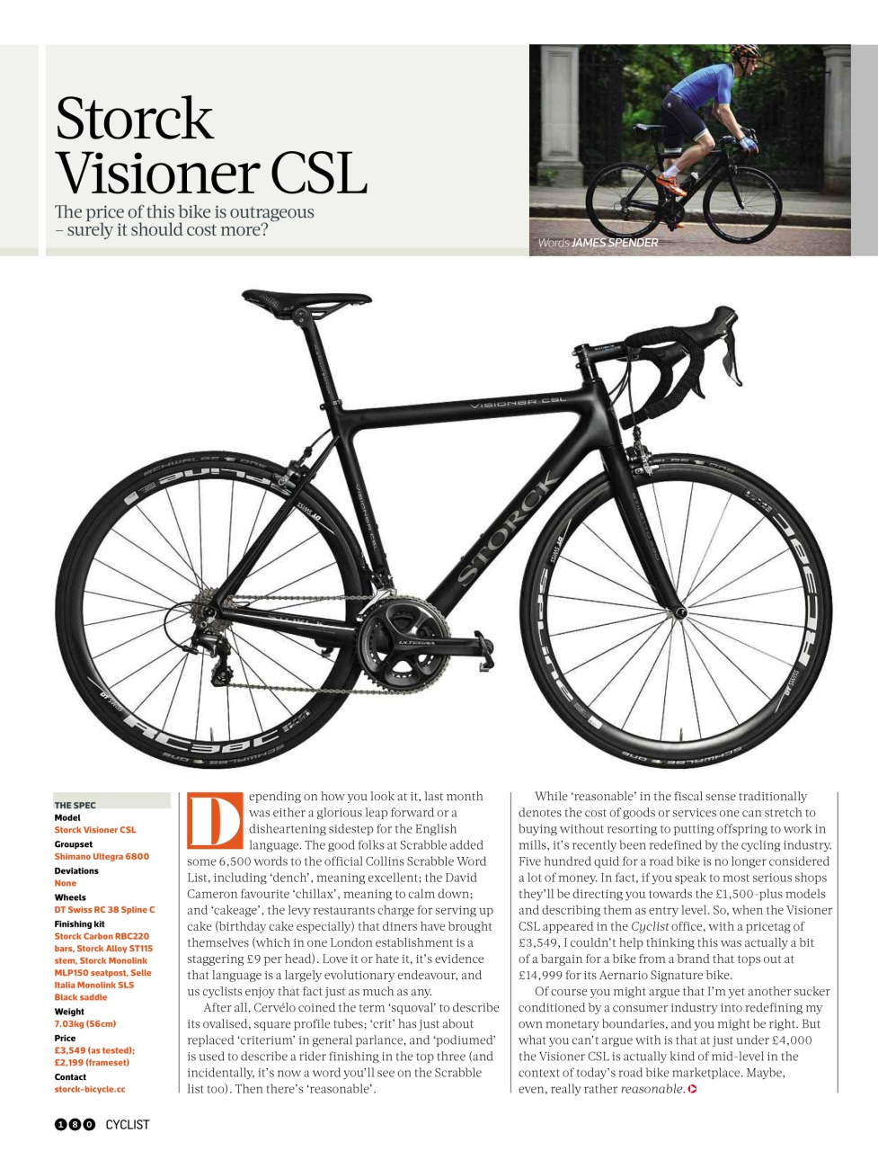 Cyclist Preview Pages