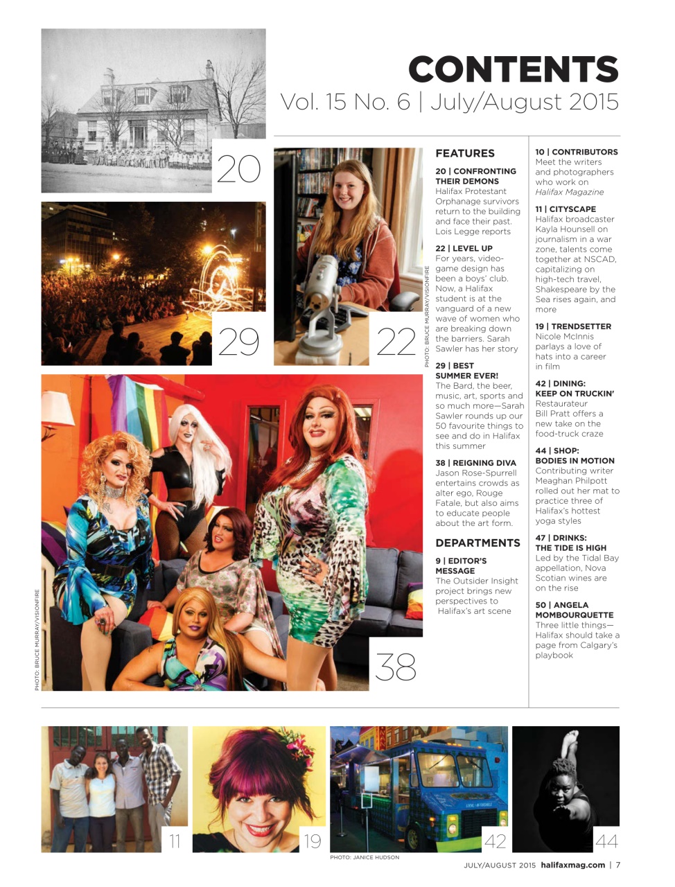 Halifax Magazine Preview Pages