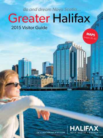 Greater Halifax Visitor Guide issue 2015 Visitor Guide