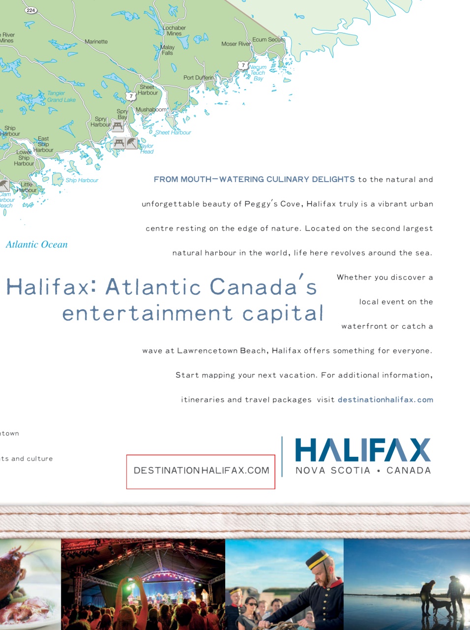 Greater Halifax Visitor Guide Preview Pages