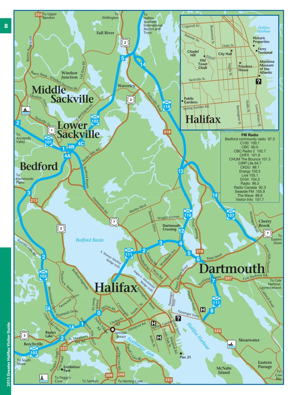 Greater Halifax Visitor Guide Preview Pages