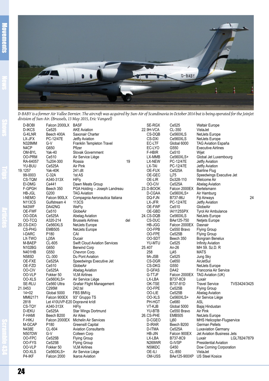 Scramble Magazine Preview Pages