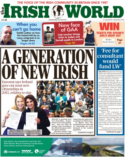Irish World issue 