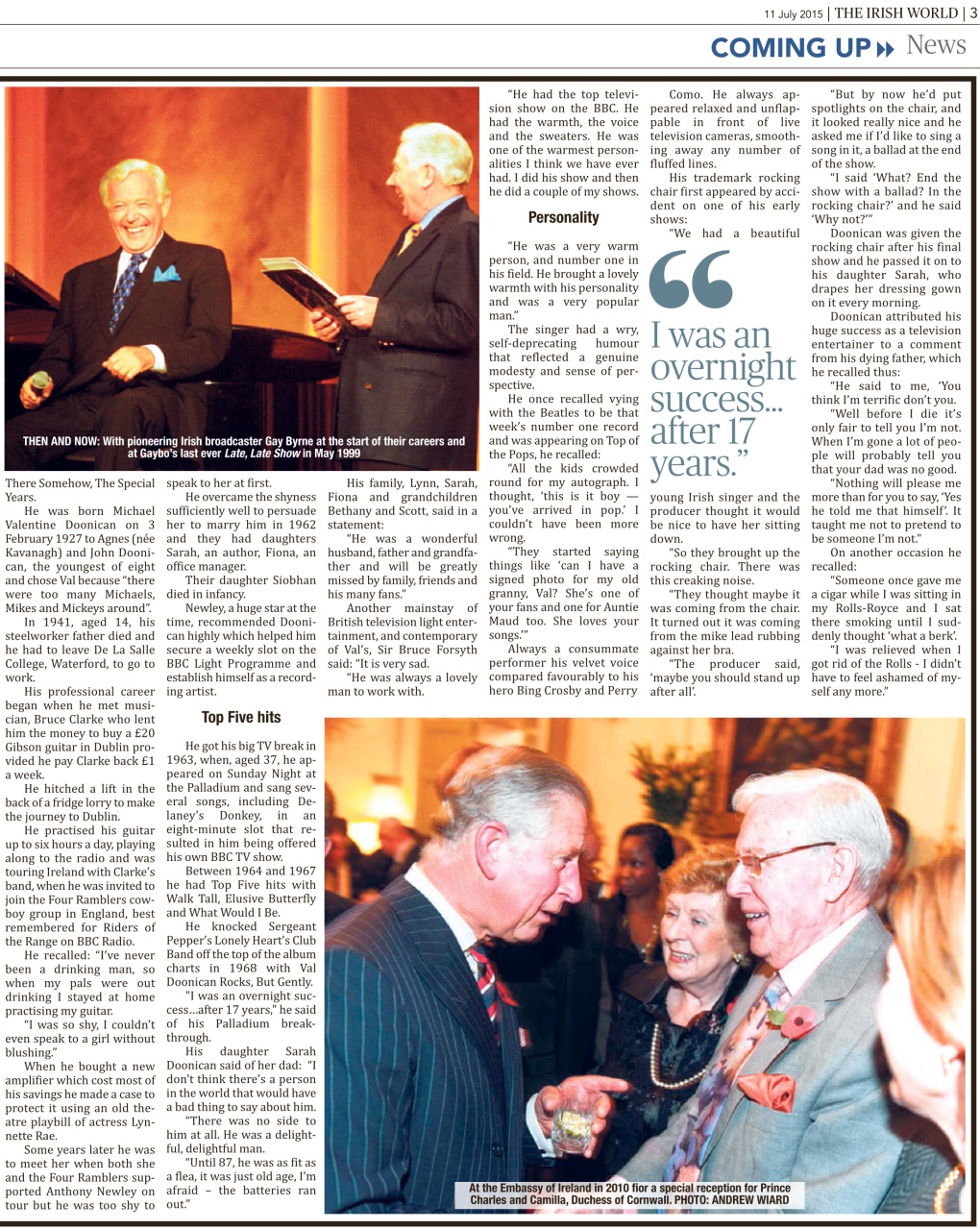 Irish World Preview Pages