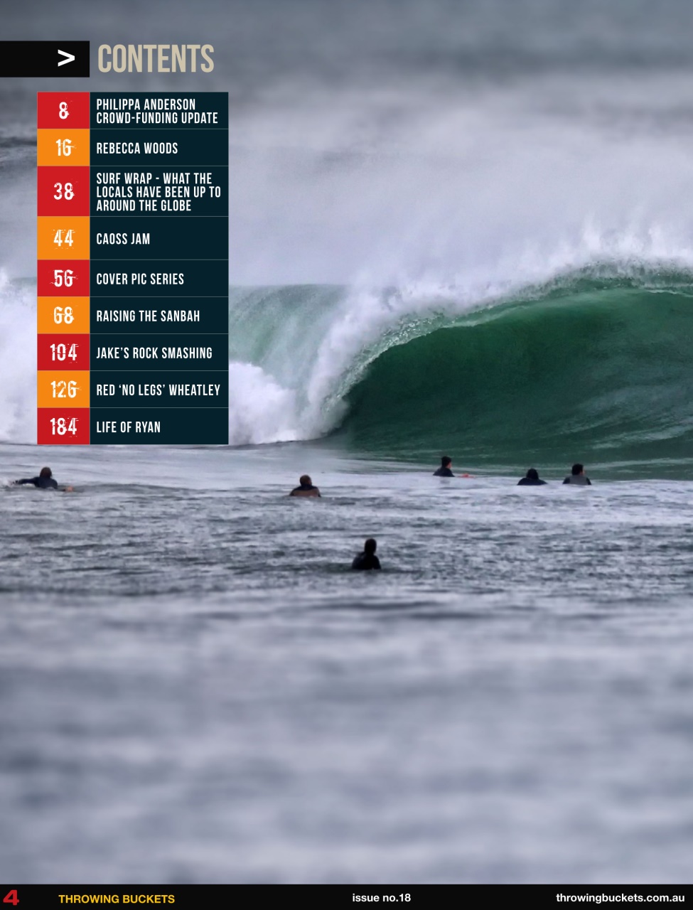 Throwing Buckets Preview Pages